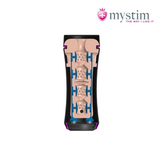 Мастурбатор-анус Opus E Donut с возможностью подключения электростимуляции - MyStim - купить с доставкой в Челябинске