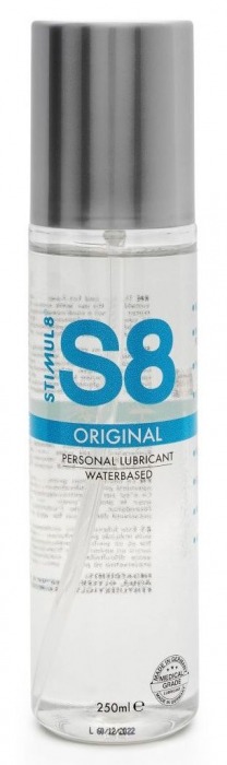 Универсальный лубрикант на водной основе S8 Original Lubricant - 250 мл. - Stimul8 - купить с доставкой в Челябинске