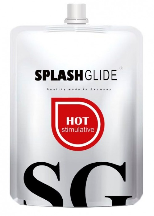 Возбуждающий лубрикант на водной основе Splashglide Hot Stimulative - 100 мл. - Splashglide - купить с доставкой в Челябинске