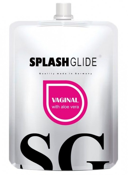 Ухаживающий лубрикант на водной основе Splashglide Vaginal With Aloe Vera - 100 мл. - Splashglide - купить с доставкой в Челябинске