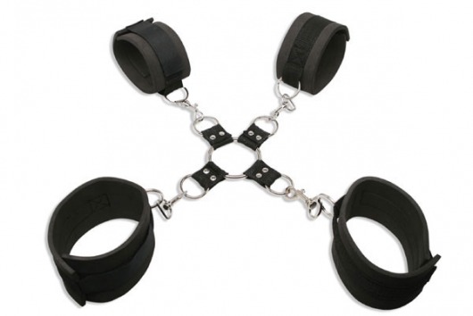 Наручники и наножники с фиксацией Extreme Hog-Tie Kit - Pipedream - купить с доставкой в Челябинске