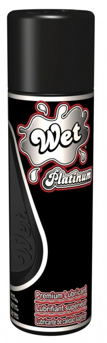 Гель-лубрикант на силиконовой основе Wet Platinum - 93 мл. - Wet International Inc. - купить с доставкой в Челябинске