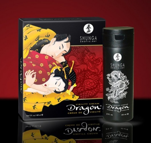 Интимный мужской крем  Дракон - Shunga - купить с доставкой в Челябинске