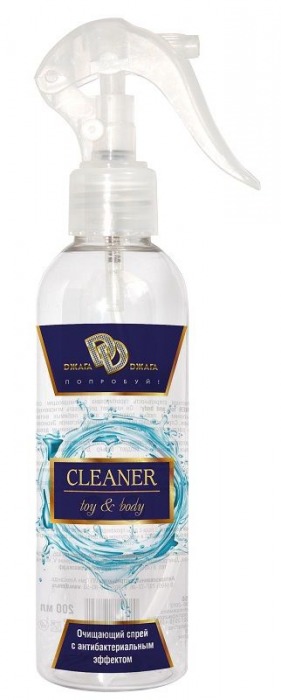Очищающий спрей CLEANER toy and body - 200 мл. - БиоМед - купить с доставкой в Челябинске