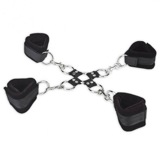 Комплект для сковывания из 5 предметов - Lux Fetish - купить с доставкой в Челябинске