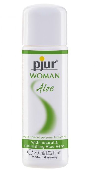 Лубрикант на водной основе pjur WOMAN Aloe - 30 мл. - Pjur - купить с доставкой в Челябинске