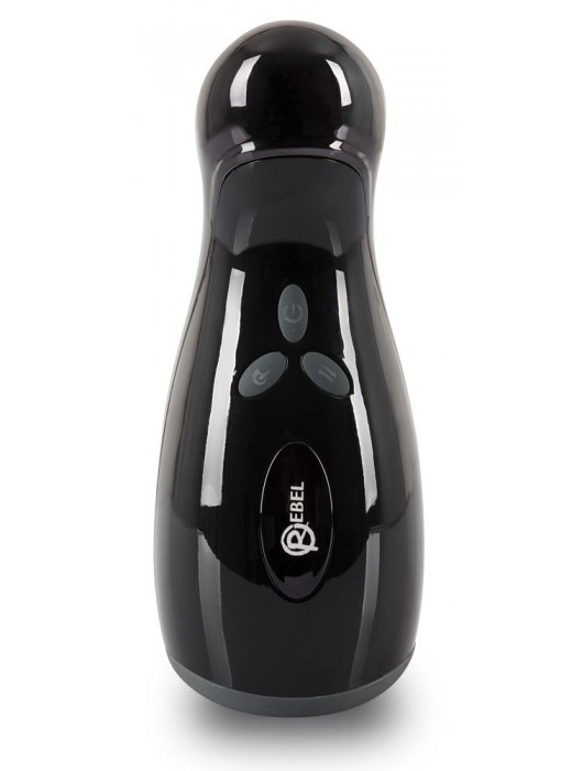 Черный мастурбатор Rebel Masturbator с нагревом - Orion - в Челябинске купить с доставкой