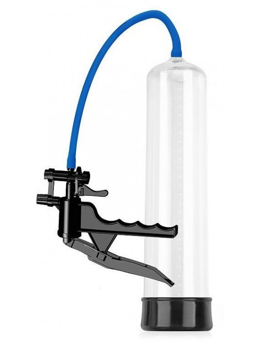 Прозрачная вакуумная помпа Sex Expert с ручным насосом - Sex Expert - в Челябинске купить с доставкой