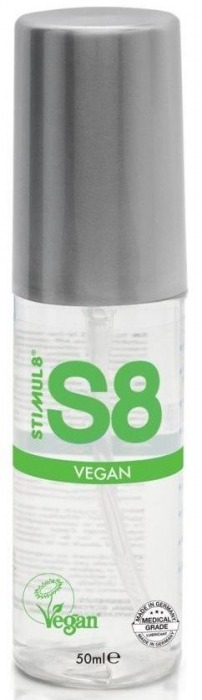 Веганский лубрикант на водной основе S8 Vegan Lube - 50 мл. - Stimul8 - купить с доставкой в Челябинске