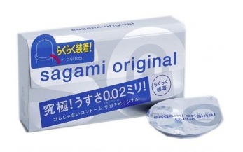 Ультратонкие презервативы Sagami Original QUICK - 6 шт. - Sagami - купить с доставкой в Челябинске