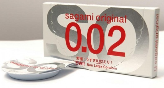 Ультратонкие презервативы Sagami Original - 2 шт. - Sagami - купить с доставкой в Челябинске