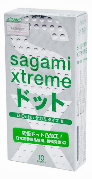 Презервативы Sagami Xtreme Type-E с точками - 10 шт. - Sagami - купить с доставкой в Челябинске
