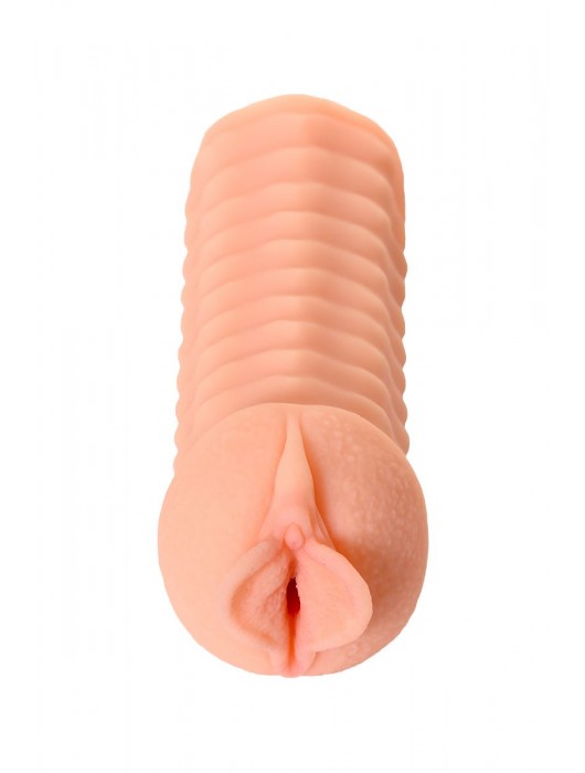 Мастурбатор-вагина ELEGANCE с ребрами на поверхности - KOKOS - в Челябинске купить с доставкой