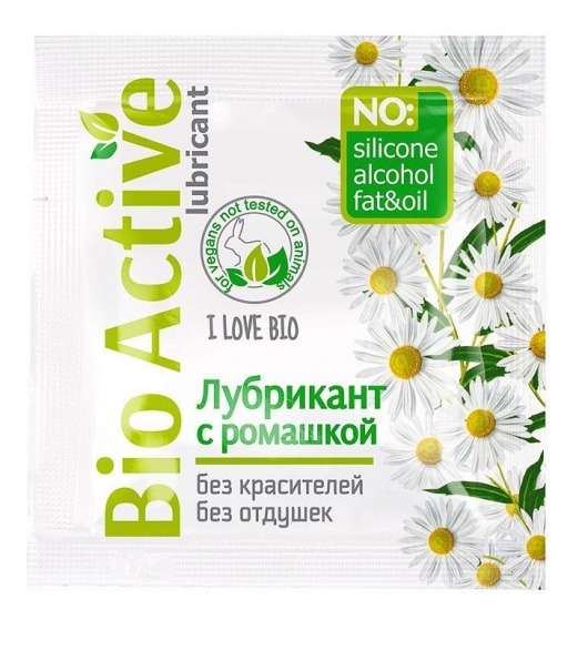 Пробник лубриканта на водной основе Bio Active - 3 гр. - Биоритм - купить с доставкой в Челябинске