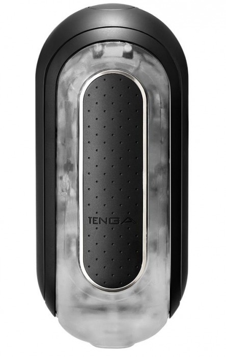 Черный мастурбатор Flip Zero с вибрацией - Tenga - в Челябинске купить с доставкой
