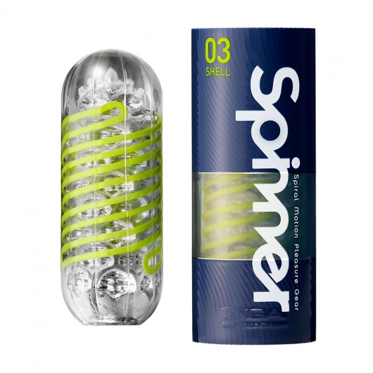Мастурбатор SPINNER Shell - Tenga - в Челябинске купить с доставкой