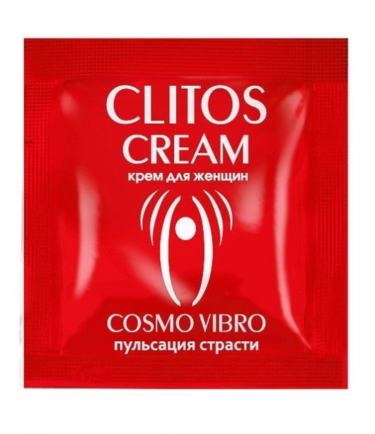Пробник возбуждающего крема для женщин Clitos Cream - 1,5 гр. - Биоритм - купить с доставкой в Челябинске