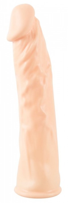 Телесная насадка-удлинитель Silicone Extension - 19 см. - Orion - в Челябинске купить с доставкой