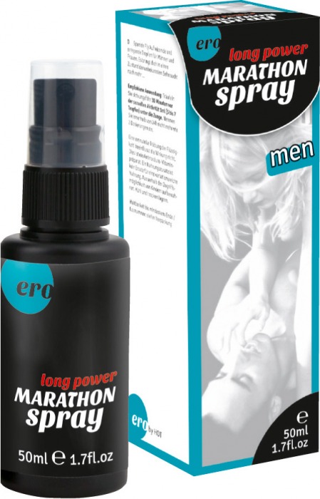 Пролонгирующий спрей для мужчин Long Power Marathon Spray - 50 мл. - Ero - купить с доставкой в Челябинске