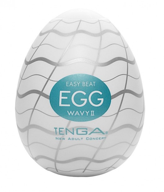 Мастурбатор-яйцо EGG Wavy II - Tenga - в Челябинске купить с доставкой