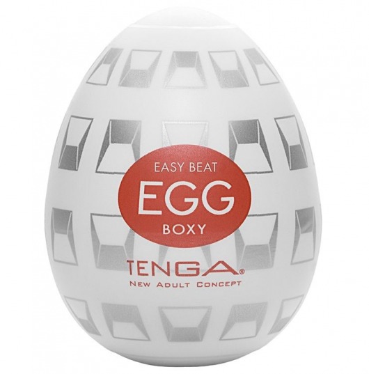 Мастурбатор-яйцо EGG Boxy - Tenga - в Челябинске купить с доставкой