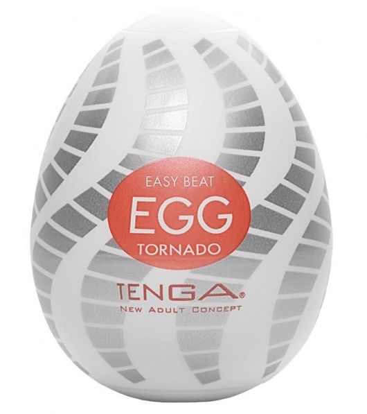 Мастурбатор-яйцо EGG Tornado - Tenga - в Челябинске купить с доставкой