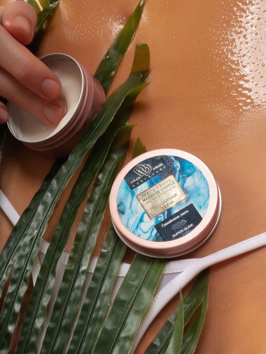 Массажная свеча  Гавайское лето - БиоМед - купить с доставкой в Челябинске