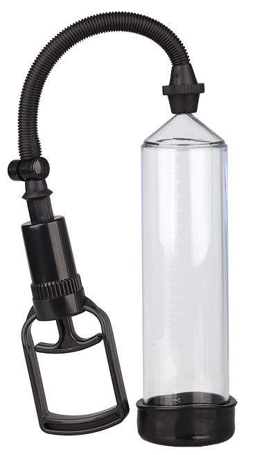 Прозрачная вакуумная помпа TRIGGER HANDLE PENIS PUMP - Dream Toys - в Челябинске купить с доставкой