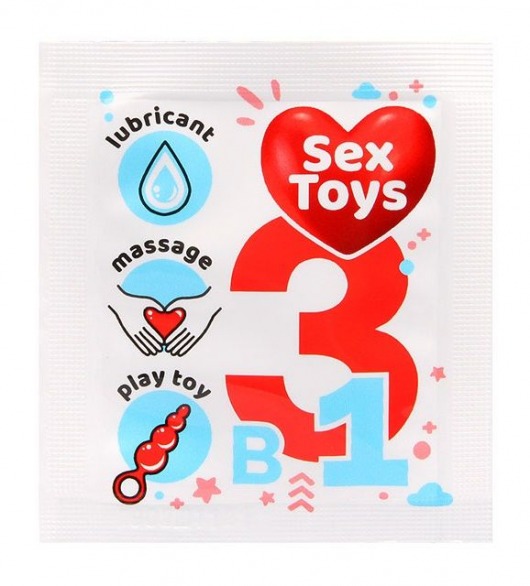 Гель-лубрикант на водной основе Sex Toys - 4 гр. - Биоритм - купить с доставкой в Челябинске