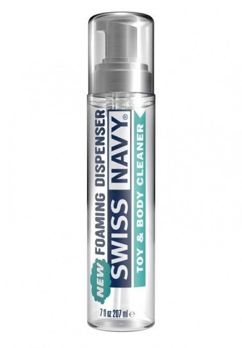 Очищающая пенка для игрушек и тела Swiss Navy Toy   Body Cleaner Foamer - 207 мл. - Swiss navy - купить с доставкой в Челябинске