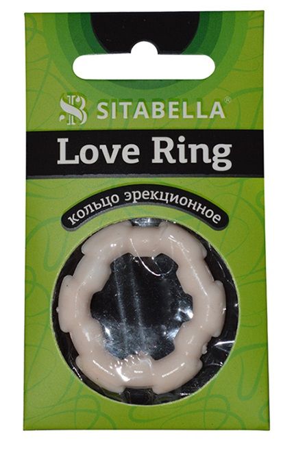 Фигурное эрекционное кольцо из киберкожи - Sitabella - в Челябинске купить с доставкой
