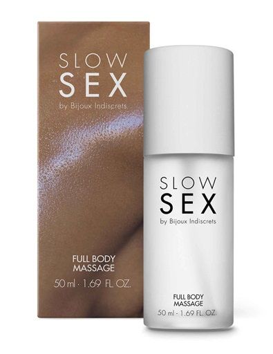 Массажный гель Slow Sex Full Body Massage - 50 мл. - Bijoux Indiscrets - купить с доставкой в Челябинске