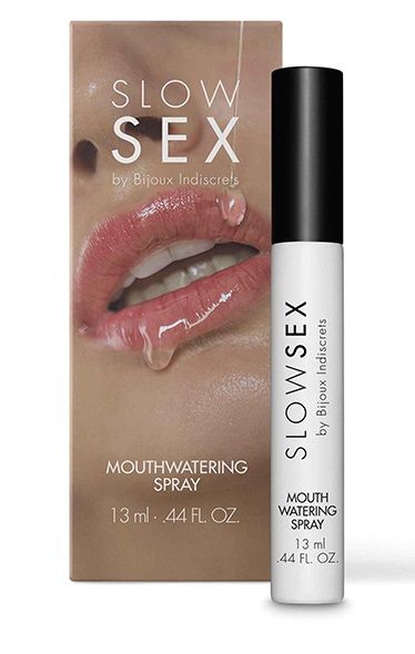Спрей для усиления слюноотделения Slow Sex Mouthwatering Spray - 13 мл. - Bijoux Indiscrets - купить с доставкой в Челябинске