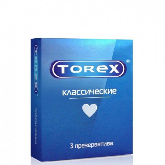 Гладкие презервативы Torex  Классические  - 3 шт. - Torex - купить с доставкой в Челябинске