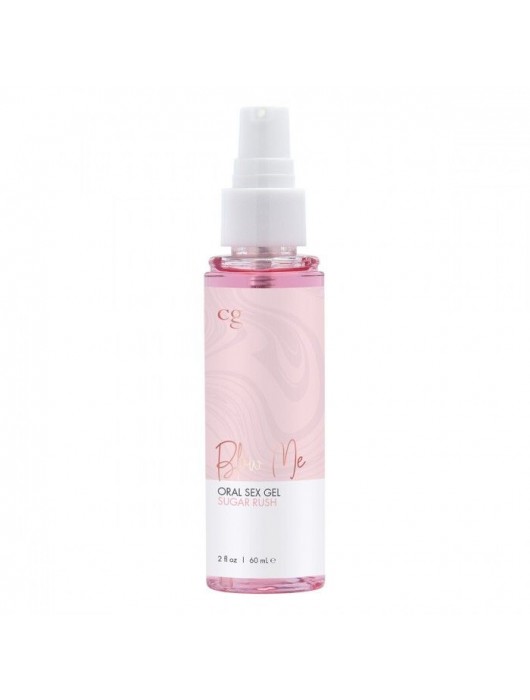 Гель для орального секса Sugar Rush с ароматом сладкой ваты - 60 мл. - CG - купить с доставкой в Челябинске