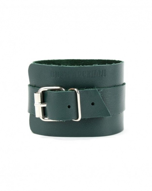 Наручники изумрудного цвета Ladys Arsenal - БДСМ Арсенал - купить с доставкой в Челябинске