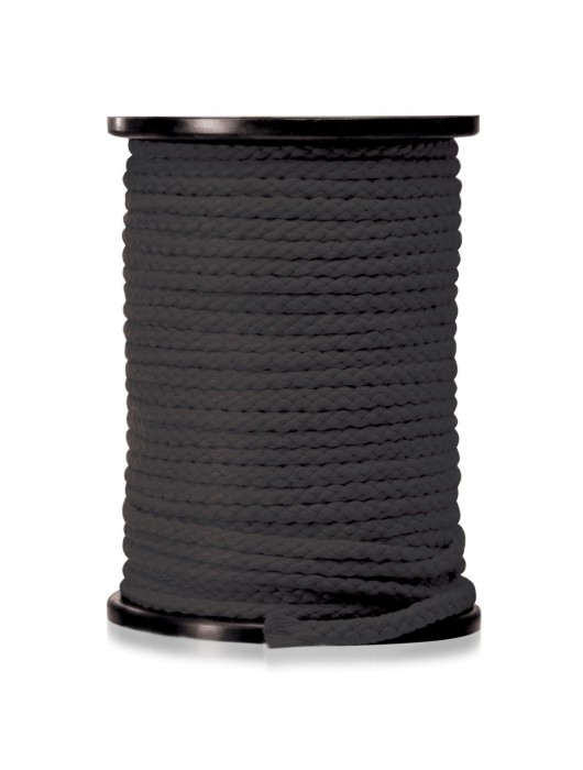 Черная веревка для связывания Bondage Rope - 60,9 м. - Pipedream - купить с доставкой в Челябинске