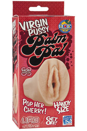 Мастурбатор-вагина Virgin Pussy ULTRASKYN Palm Pal - Doc Johnson - в Челябинске купить с доставкой