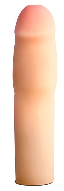 Телесная насадка-удлинитель на пенис PERFORMANCE 1.5INCH COCK XTENDER - 16 см. - Blush Novelties - в Челябинске купить с доставкой