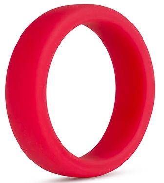Красное эрекционное кольцо Silicone Go Pro Cock Ring - Blush Novelties - в Челябинске купить с доставкой