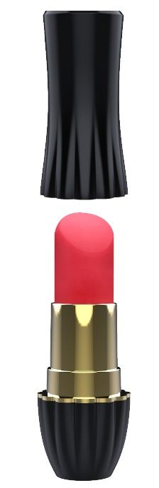 Клиторальный стимулятор-помада LIPSTICK - 9,3 см. - Dream Toys - купить с доставкой в Челябинске