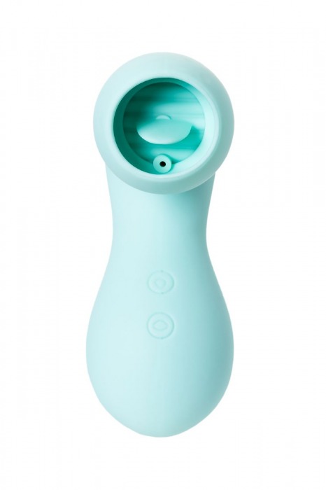 Мятный вакуум-волновой стимулятор клитора с язычком DINGO - JOS