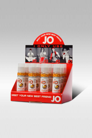 Лубрикант с ароматом персика JO Flavored Peachy Lips - 30 мл. - System JO - купить с доставкой в Челябинске