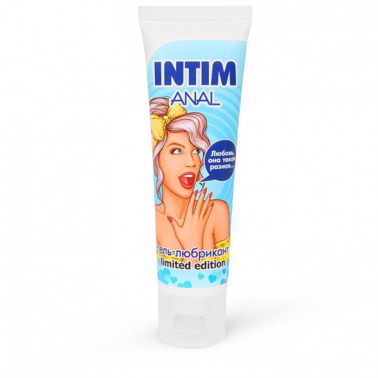 Анальный гель-лубрикант INTIM ANAL LIMITED EDITION - 50 гр. - Биоритм - купить с доставкой в Челябинске