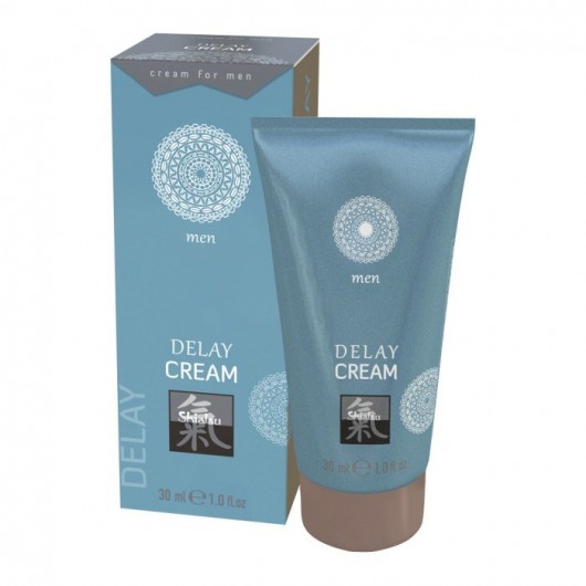 Пролонгирующий интимный крем DELAY CREAM - 30 мл. - Shiatsu - купить с доставкой в Челябинске