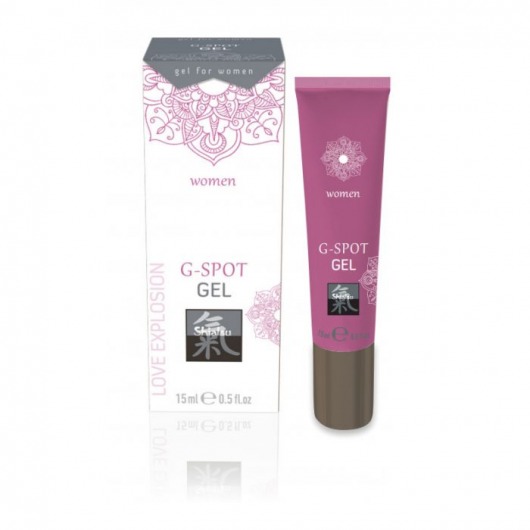 Возбуждающий интимный гель G-SPOT GEL - 15 мл. - Shiatsu - купить с доставкой в Челябинске