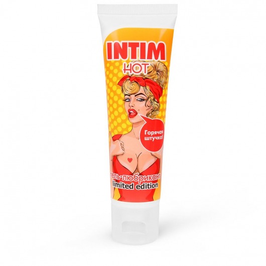 Возбуждающий гель-лубрикант INTIM HOT LIMITED EDITION - 50 гр. - Биоритм - купить с доставкой в Челябинске