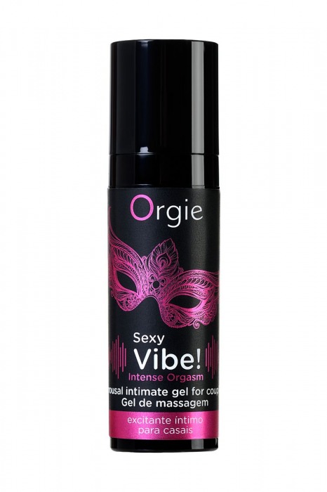 Гель для массажа ORGIE Sexy Vibe Intense Orgasm - 15 мл. - ORGIE - купить с доставкой в Челябинске