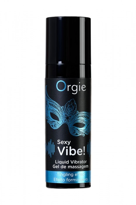 Гель для массажа ORGIE Sexy Vibe Liquid Vibrator с эффектом вибрации - 15 мл. - ORGIE - купить с доставкой в Челябинске
