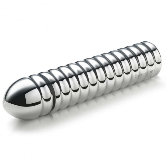 Рельефный фаллос для интенсивного электросекса Groovey George - 20 см. - MyStim - купить с доставкой в Челябинске